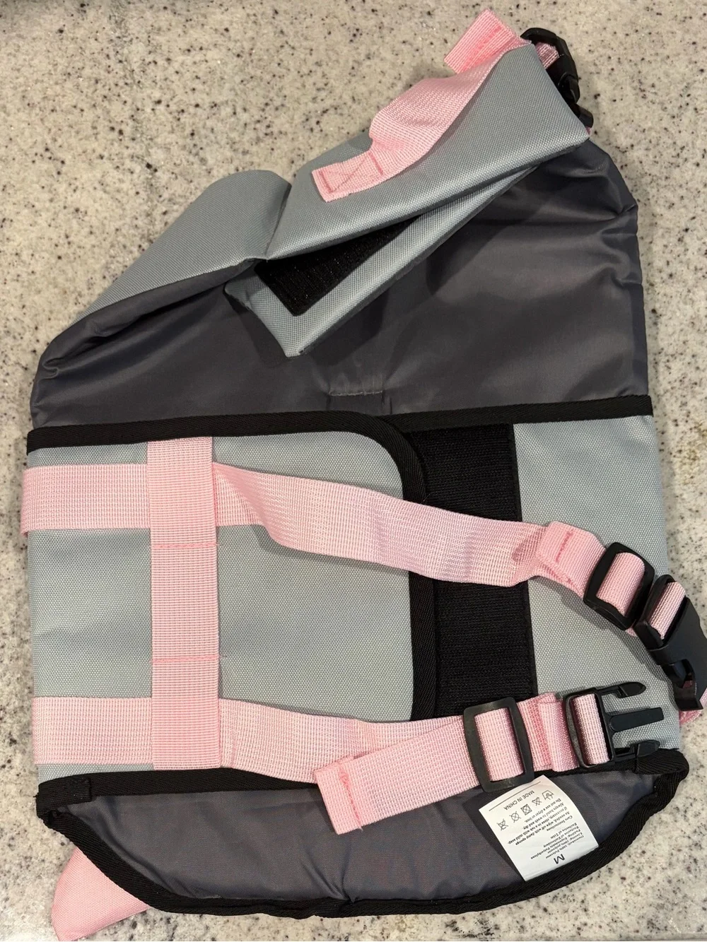 NWOT Dog Life Jacket Safety Float Vest with Shark Fin